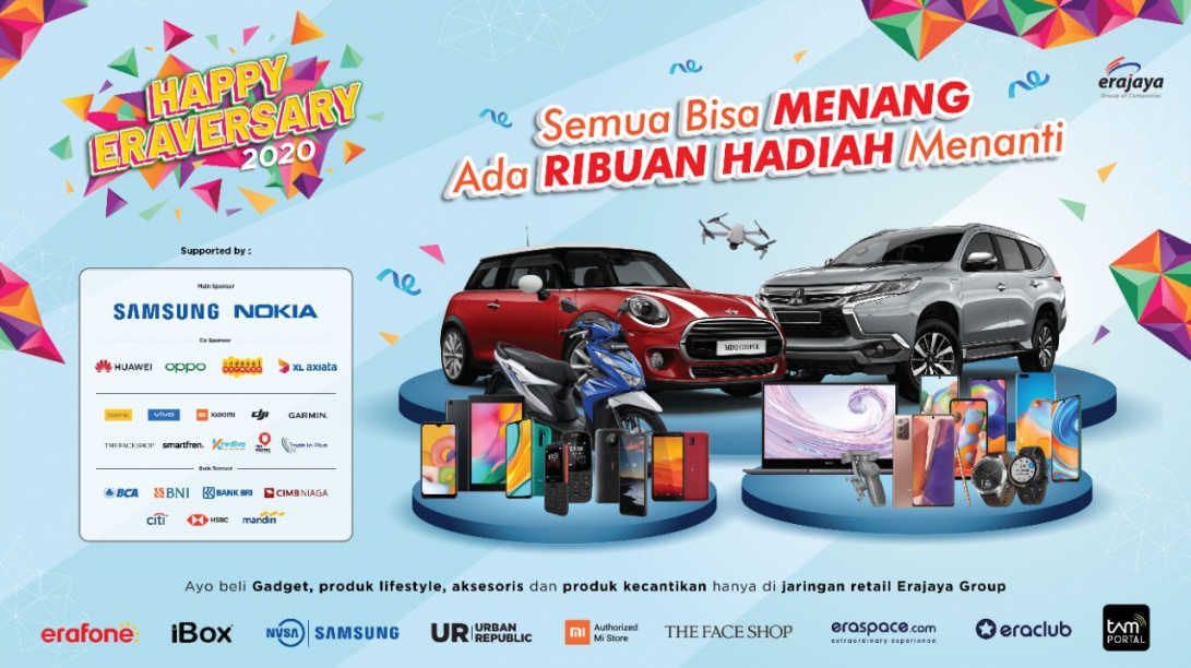 Eraversary 2020 Is Coming Back All Can Win Erajaya