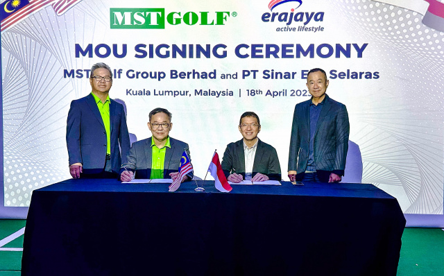 Erajaya Active Lifestyle and MST Golf Announce Partnership 