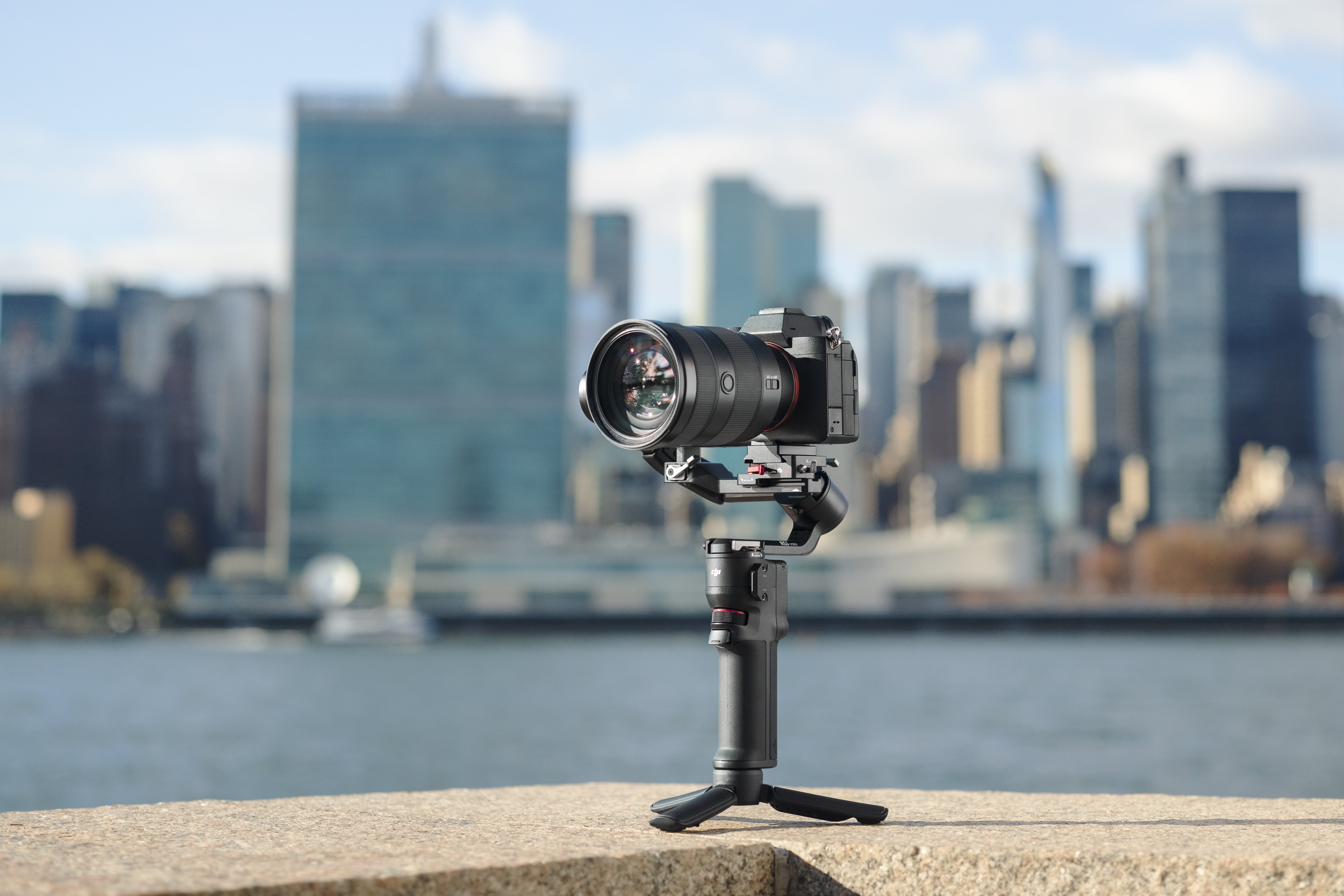 DJI's lightweight RS 3 Mini camera stabilizer is designed to be