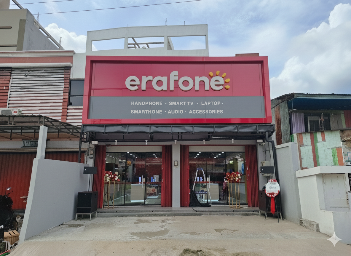 Erajaya Digital Inaugurates 9 New Stores in October, Including the First Erafone in Majene.