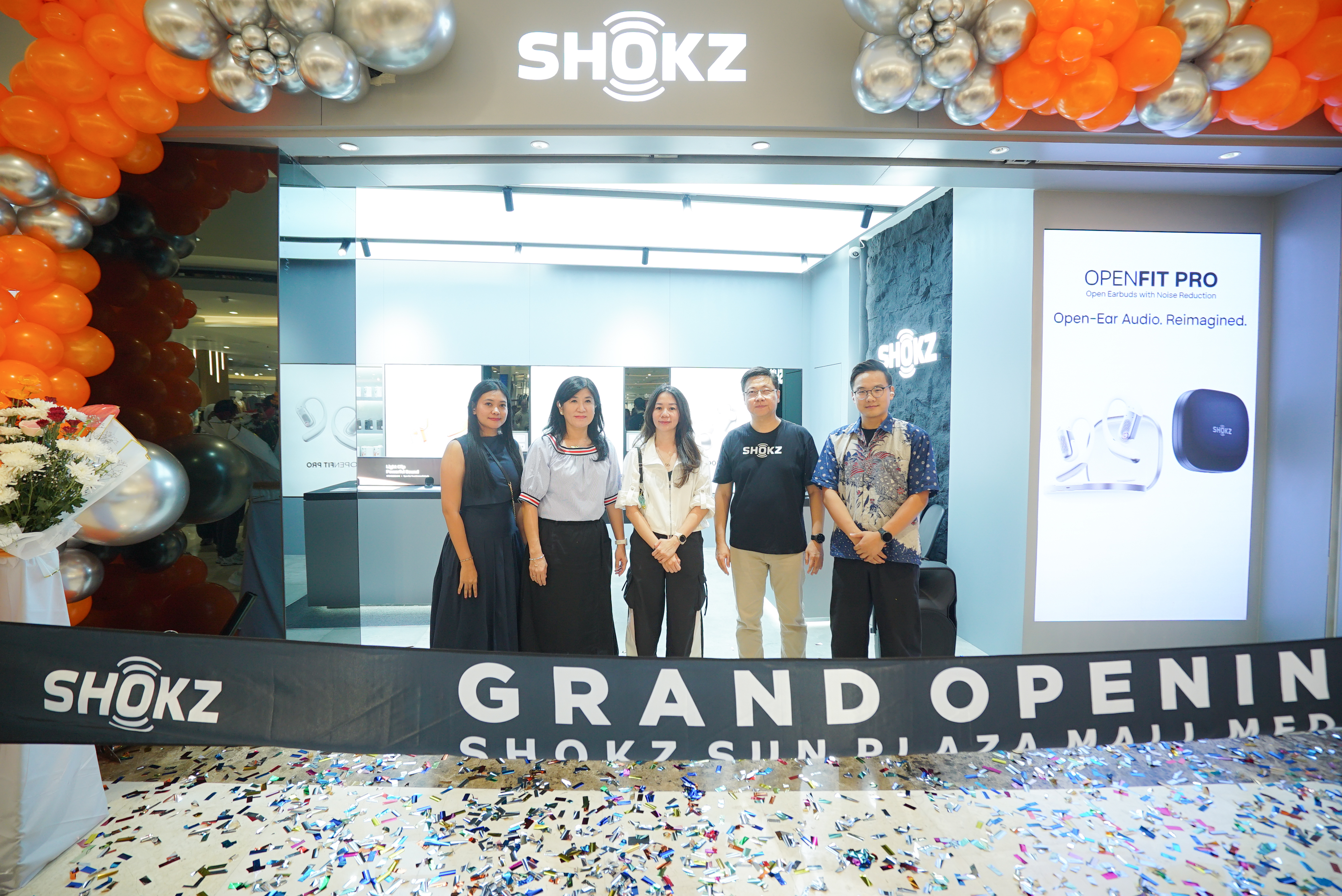 First Shokz Monobrand Store Opens in Medan, Strengthening Premium Audio Expansion in Sumatra