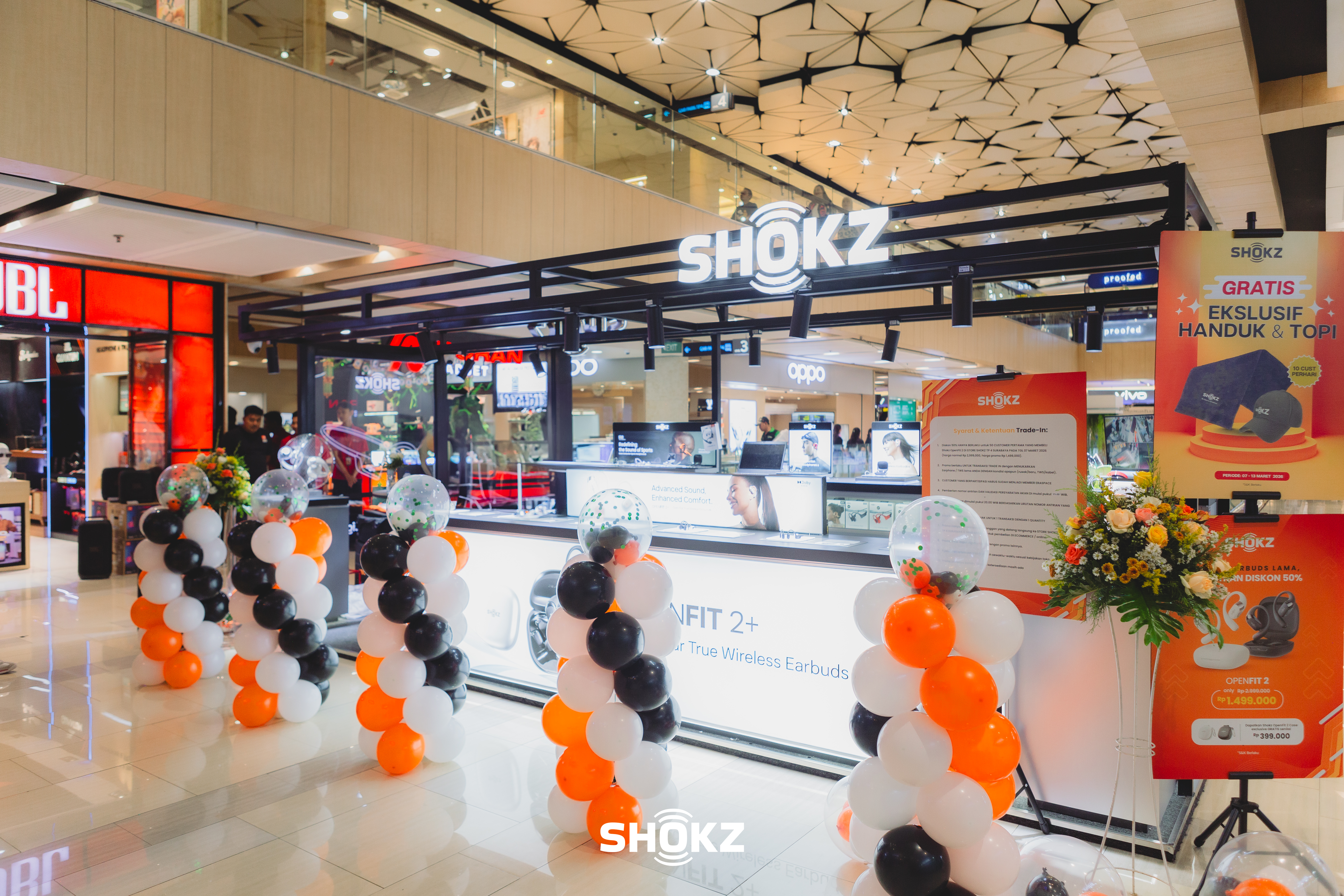 Strengthening Expansion in East Java, Erajaya Active Lifestyle Opens First SHOKZ Store in Surabaya